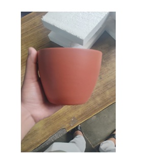 Macetas Cuadradas Hechas a Mano de Terracota India con Platos para Plantas de Jardín y Suculentas, Macetas de Primera Calidad - Product Image 3