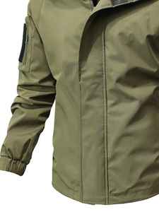 Chaqueta cortavientos de nuevo diseño 2026, chaqueta cortavientos para hombre de la mejor calidad, chaqueta resistente a la intemperie con forro polar - Product Image 5