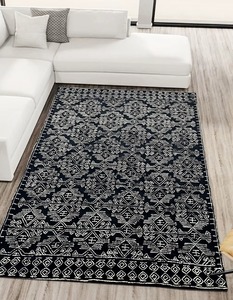 Best Quality Luxury Wool Loop Pile <b>Tufted</b> Non-Slip Carpet Soft Touch Bedroom <b>Rugs</b> for Home Available Low Price - Product Image 2