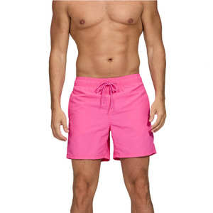Shorts de bain pour hommes, plage, surf, séchage rapide, légers, doux, respirants, taille élastique, toile 100% coton, confortables, été - Product Image 2