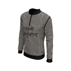 Sudaderas con capucha de sublimación personalizadas para hombre/sudaderas de alta calidad nueva moda poliéster tejido en blanco/impreso - Product Image 3