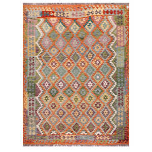 Maimana Afghanistan Kilim <b>Rug</b> 333 X 254 cm <b>Area</b> <b>Rugs</b> & <b>Sets</b> - Product Image 1