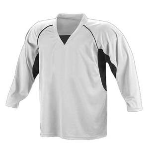 Nouveaux maillots de hockey sur glace personnalisés avec impression par transfert thermique et broderie, logo imprimé en grande taille, 100% polyester pour adultes - Product Image 3