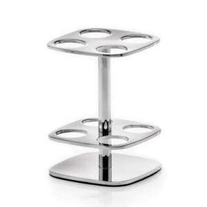 Stylish Metal <b>Toothbrush</b> <b>Holder</b> With Ventilated Design For Improved Air Drying And Hygiene - Product Image 5