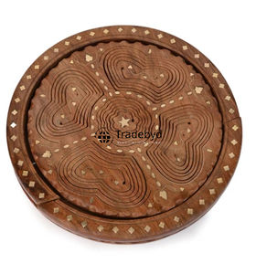 Panier à fruits secs en bois moderne écologique de qualité supérieure, rangement pour collations en bois naturel pour la maison, l'hôtel et les cadeaux d'entreprise Tradebyd - Product Image 5