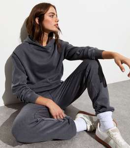 Nueva Llegada Sudadera con Capucha Casual para Mujer, Estilo Vintage con Lavado Ácido, Personalizada, Oversize, Transpirable, 100% Algodón Felpa, Cuello con Capucha, Invierno - Product Image 4