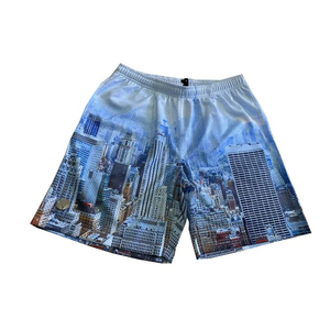 Shorts en maille pour hommes, tissu extensible, respirant, pour la course à pied, la gym, les activités sportives, shorts de sport en maille pour hommes, shorts d'entraînement élastiques - Product Image 5
