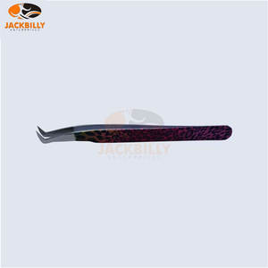 Pince à épiler d'extension de cils de qualité supérieure Pince à cils en acier inoxydable haute performance pour les professionnels Précision durable - Product Image 6