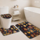 Custom Printed <b>Mat</b> <b>Bathroom</b> Rug <b>Set</b> for <b>Bathroom</b> Non-Slip Shower Curtain Bath <b>Mat</b> - Product Image 1
