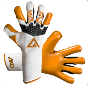 Gants de gardien de but haute flexibilité |   Coupe négative |   Poignée en latex souple |   Conception respirante pour le jeu en match avec Ako - Product Image 3