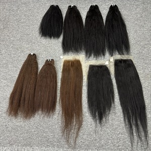 ผมมนุษย์บริสุทธิ์ Yaki ผมตรงจากเวียดนามมัดผมดิบแบบ100% - Product Image 3