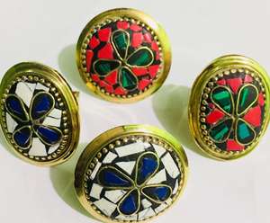 Elegante anillo de moda de metal de latón con diseño de dedo único para ocasiones de fiesta - Product Image 3