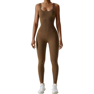 ชุดรอมเปอร์ออกกำลังกายชิ้นเดียวสำหรับผู้หญิงชุดใส่เล่นโยคะ - Product Image 1