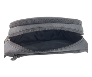 Riñonera de moda duradera de alta calidad, riñonera negra con cremallera, logotipo personalizado, venta al por mayor, hecha en Vietnam - Product Image 6