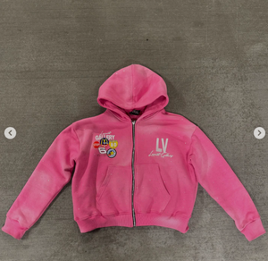 Sweat à capuche surdimensionné en coton épais délavé vintage OEM avec intérieur doublé pour hommes - Product Image 3