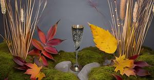 Mules de Moscou en laiton faites à la main verre à vin gobelet verre à l'ancienne cadeau parfait pour Mules de Moscou et autres amateurs de vin - Product Image 4