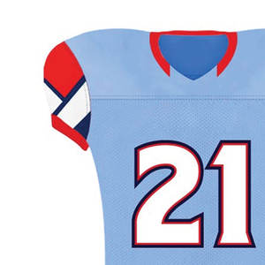 Uniforme de Fútbol Americano Personalizado de Manga Corta, Talla Grande, Secado Rápido, 100% Poliéster, para Adultos, Transpirable y Antibacterial - Product Image 4