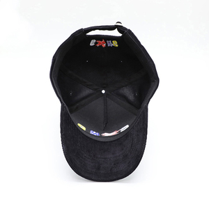 Haute qualité 5 panneaux camionneur casquette de Baseball solide noir coton brodé à la main Animal Patch personnalisé imprimé conception étanche - Product Image 6