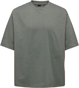 T-shirt vintage surdimensionné en toile de haute qualité 240 g/m², personnalisé, pour hommes, décontracté, grande taille, importé - Product Image 1