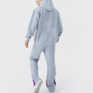 Nueva Colección de Invierno, Conjuntos Deportivos para Hombre 100% Algodón, Estampado Sólido, Personalizables, Transpirables, de Secado Rápido, Peso Medio, con Cordón Ajustable - Product Image 2