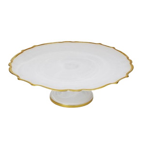 Classic Single Tier Metal Cake <b>Stand</b> Sweet Round Design for Weddings Parties Hotels-Tableware Dessert Accessory in Box Packaging - Product Image 3