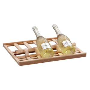 Étagère à vin inclinée 126FL, élégante et stylée, pour usage domestique ou commercial - Product Image 1