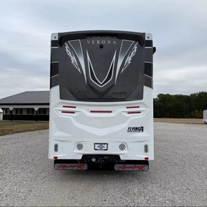 Minicaravana de lujo 4x4 con remolque RV para 4-6 personas, camper todoterreno de fibra de vidrio con ducha y baño, autocaravana de lujo. - Product Image 1