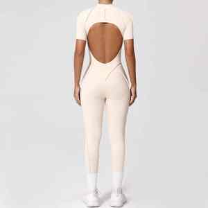 Traje Deportivo para Mujer de Alta Calidad con Cremallera Tridimensional, Levanta Glúteos y Ajusta el Abdomen, para Yoga y Deportes - Product Image 3