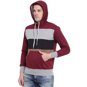 Taille européenne hommes 100% coton sweat été mince à manches longues à capuche pour Fitness Sports loisirs course entraînement GYM doublé - Product Image 6
