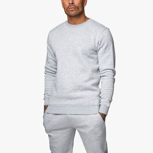 Conjunto de chándal de algodón orgánico para hombres, sudaderas con capucha y joggers, ropa de entrenamiento, ropa informal, conjunto de chándal de moda antigua - Product Image 2