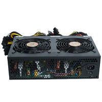 80 Plus Gold Quiet 3600W Alimentation double entièrement modulaire 12V 2.0 ATX pour processeur de données d'ordinateur et serveur GPU