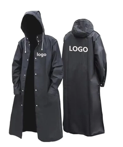 ชุดเสื้อกันลมผ้าไนลอนสำหรับผู้ชาย, ชุดเสื้อแจ็คเก็ตกันลม100% กันน้ำชุดวอร์มกันฝนสำหรับการเดินป่าด้วยวัสดุ PVC & สแปนเด็กซ์ - Product Image 6