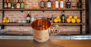 Fabriqué à la main 100% pur cuivre massif Moscou Mule pour tasses 14 oz capacité Mini/Shot tasses belle Moscou Mule tasse - Product Image 2