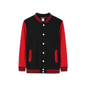 Men's Letterman Varsity Bomber Jacket Baseball Uniform Front Lapel Collar Winter Sportswear Featuring Button - Product Image 1