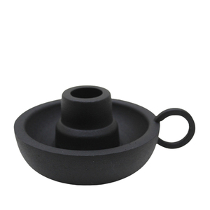 Modern iron candle stand dark <b>mushroom</b> colour candle jar candle holder for dining table & home decoration - Product Image 6