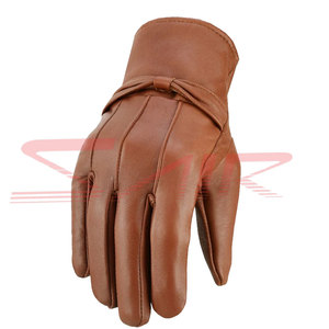 ถุงมือหนังแท้สีน้ำตาลสำหรับมืออาชีพใส่สบายสำหรับฤดูหนาว - Product Image 6