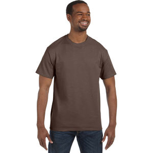 Hanes บุรุษ ComfortSoft กระเป๋าไม่มีแท็กเสื้อยืดเสื้อกล้ามบุรุษเสื้อยืดลูกเรือแพลทินัม - Product Image 4