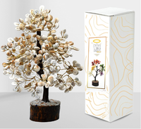 Meilleure Qualité Offre Spéciale NATUREL GOMATI CHAKRA GUÉRISON PIERRE GEM BONSAI FORTUNE VASTU PLANTE SCULPTURE ARBRE