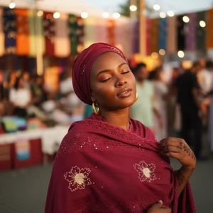 Fabricants professionnels de châles en voile de coton floral pour femmes - Chauds, respirants, couleurs et tailles personnalisables, OEM/ODM disponibles - Product Image 1