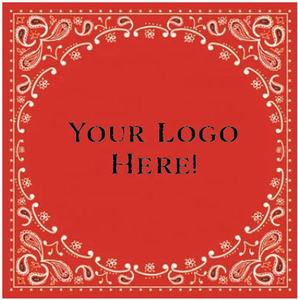 Bandanas imprimés tendance pour cheveux, foulards et stylisation de tenues modernes - Product Image 1