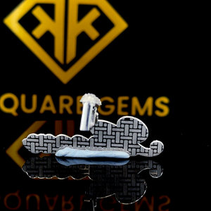 Pendentif Hip Hop Lettre et Chiffre Personnalisé Bijoux en Moissanite avec Effet Ice Out pour Enfants - Product Image 3