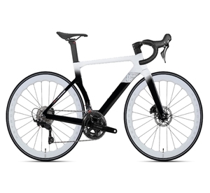 T8Pro Disc WheelTop <span class=keywords><strong>EVO</strong></span> 28 vitesses, frein à disque hydraulique électrique, jante en carbone 3K, guidon en carbone - Product Image 1
