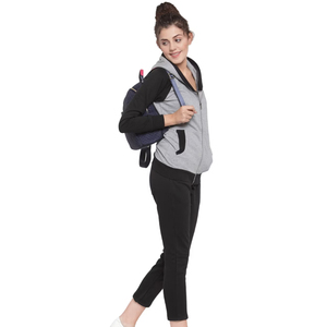 Prix de gros, logo personnalisé, couleurs, survêtement décontracté d'hiver pour femmes, de haute qualité, séchage rapide, respirant, léger, ensemble de sport - Product Image 3