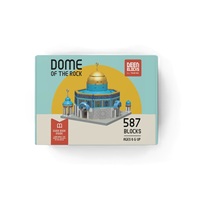 Meilleur prix, blocs de construction éducatifs TAKVA pour enfants de 2 ans et plus, multicolores, unisexes, pour développer les capacités motrices, dôme de la mosquée Al-Aqsa