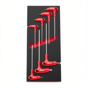 Facom 7-Piece Set of Hexagon <b>Key</b> and <b>Torx</b> in Foam for Multiple Applications - Product Image 2