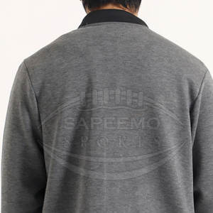 Chaqueta de Hombre con Cierre, Cuello Alto, Ligera, Transpirable, Cortavientos, Informal, para Exteriores, Invierno, Cierre Frontal Completo, Alta Calidad - Product Image 5