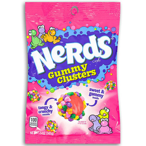 Caja a Granel de Caramelos de Goma Nerds Gummy Clusters TB 85g, 12 Unidades, para Exportación al por Mayor a Precio Económico, Caramelos de Goma Afrutados Crujientes - Product Image 4