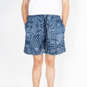 Shorts pour hommes entièrement personnalisables, design unique, imprimé par sublimation, toile polyester/coton, style streetwear, taille mi-haute élastique - Product Image 5