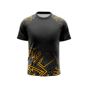 Venta al por mayor de camisetas de sublimación de color sólido personalizado transpirable ropa deportiva sublimación de alta calidad camisetas de los hombres - Product Image 1
