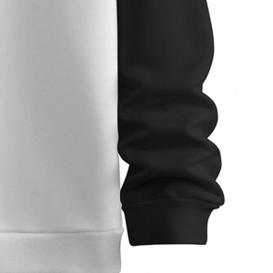 ชุดวอร์มผู้ชายผ้าฟลีซเทคคุณภาพสูงแบรนด์หรูระดับท็อป ผลิตตามสั่ง เสื้อฮู้ดดี้ผ้าฝ้ายและกางเกงวอร์ม - Product Image 3